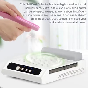 70W Rechargeable <b>Nail</b> Vacuums Cleaner Machine Professionals Cordless Rechargeable <b>Nail</b> Dust Collector for Salon Use - Product Image 6