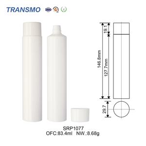 Tube souple de luxe 80 ml en PE avec logo personnalisé, tube vide personnalisé pour lotion, tube cosmétique pour crème et soin de la peau, tube souple en plastique à presser - Product Image 2