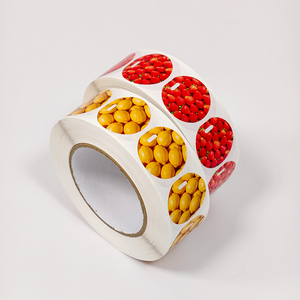 Oil Proof <b>Roll</b> Labels Grease Resistant Self Adhesive <b>Stickers</b> for Kitchen Food Sauce Bottle Packaging - Product Image 2