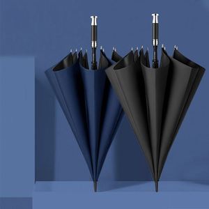 YS Custom Logo Oversize Promotional Portable Uv Coating Automatic <b>Windproof</b> Straight Golf <b>Umbrellas</b> for the Rain Waterproof - Product Image 6