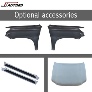 Voor Lexus GX460 10-13 Met Voor + Achter Bumper + Grille + Wiel Brow Veranderen Naar 2014 2015 2016 2017 2018 2019 2020 Stijl Trd Optioneel - Product Image 5