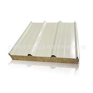 Panneaux sandwich en laine de roche, isolation thermique, panneau composite pour toiture - Product Image 4
