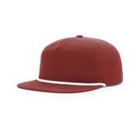 Topi Tali Richardson 256 Custom OEM, Topi Tali Custom, Topi Tanpa Struktur, Pinggiran Datar, Snap Back, Snapback, Topi Lima Panel