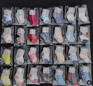 Chaussettes pour enfants maille chaussettes pour enfants respirantes nouveau-né bébé vêtements d'été ensemble cadeau chaussettes - Product Image 2