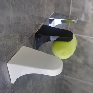 Support mural adhésif en plastique pour <span class=keywords><strong>savon</strong></span> et éponge, avec ventouse, pour salle de bain - Product Image 5