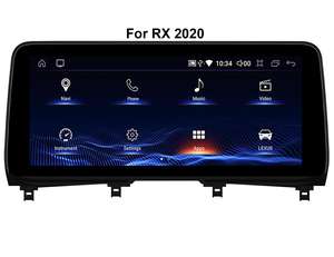 เครื่องเล่นในรถยนต์ระบบแอนดรอยด์สำหรับ Lexus RX 2020ระบบนำทาง GPS วิทยุสเตอริโอคาร์เพลย์ - Product Image 1