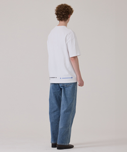 Camiseta de manga corta de viaje, camiseta minimalista de algodón de gran tamaño, informal, unisex, holgada, para niños, niñas, hombres y mujeres - Product Image 2