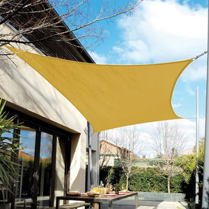 Voile d'ombrage 6x6x6m pour patio extérieur, <span class=keywords><strong>pergola</strong></span>, abri <span class=keywords><strong>de</strong></span> voiture, allée, en tissu tricoté HDPE unique beige, type Malla Sombra - Product Image 5
