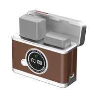Chargeur de batterie double fente KingMa EN-EL15 avec écran LCD et charge rapide USB-C PD pour Nikon Z30 Z50 Z50 II ZFC
