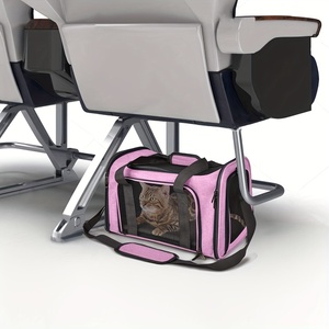 Haustiertransporttasche Bestseller Hochwertige Langlebige Erweiterbare Fluggesellschaft-Zugelassene Katzentasche Tiertransportkäfig für Reisen - Product Image 3