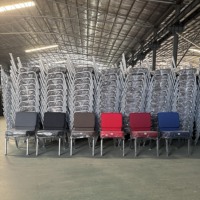 Chaises d'église modernes de luxe meubles en métal d'occasion en gros pour salon salle à manger hôtel cuisine salle de sport chambre hôpital chinois