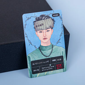 Carte <span class=keywords><strong>postale</strong></span> couleur double face personnalisée de haute qualité cartes photographiques sérigraphiées carte-cadeau magnétique pour la collection - Product Image 1