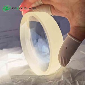 Lentille sphérique plano-concave en verre optique FELIX, lentille biconvexe en verre de silice fondue K9, lentille simple avec revêtement AR - Product Image 1