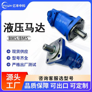 มอเตอร์ไฮดรอลิกไซโคลอไดล์ BMS ความเร็วสูง แรงบิดสูง สำหรับใช้งานในอุตสาหกรรม - Product Image 3