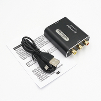 Ses Video Yüksek Kaliteli HDTV Kompozit 3 RCA CVBS Adaptörü AV'den Dönüştürücüye 1080P 720p/1080p Anahtarı Mikro USB ile Güçlendirilmiş