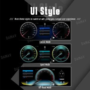 Pour Mercedes Benz Classe C W204 2012-2014, tableau de bord LCD 12,3 pouces, panneau cristallin, cockpit, compteur de vitesse, instrument - Product Image 4