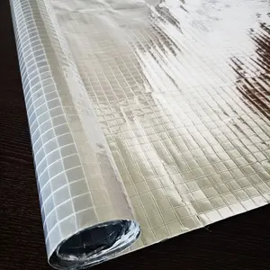 Thermal Insulation Aluminium <strong>Foil</strong> Reinforced Fiberglass Laid Scrim <strong>Mesh</strong> - Product Image 2