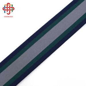 Factory Thắt Lưng Dệt Sọc Nhiều Màu 3.5Cm Dây Thun Sọc Co Giãn Cao Cho Nam Nữ Thắt Lưng Quần Boxer - Product Image 4