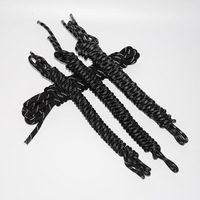 Corde tressée en nylon et coton multicolore personnalisée en usine, 12 mm, haute résistance, pour le camping en plein air, la fixation de tentes et les cordons de suspension