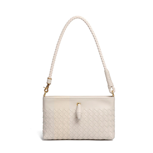 Hợp thời trang của phụ nữ đa chức năng dệt PU tay và vai Túi Messenger với dây kéo đóng cửa Thời Trang Phụ nữ phong cách - Product Image 3