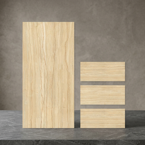 Carreaux de porcelaine sculptés design Arezzo Ivory 1200x600mm, élégants, grand format, pour revêtement de sol intérieur - Product Image 6