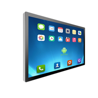 Moniteur tactile industriel étanche IP65 POFX 21,5/27 pouces, PC panneau mural Android/Windows, 1000 nits, lisible en plein soleil