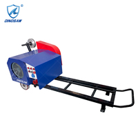 Nouvelle machine de découpe de béton à fil diamanté, contrôlée par PLC, avec moteur à engrenages, haute précision, mini-machine de découpe de pierre