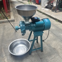 Moulin broyeur domestique et commercial à double fonction (humide et sec) à faible bruit pour poudre fine, céréales, maïs, blé, arachides et épices