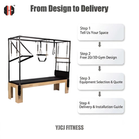 Fabricant professionnel d'équipements de gym : Lit de Pilates Cadillac et table de trapèze, vente en gros, prix direct usine