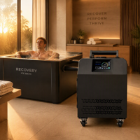 Refroidisseur d'eau pour bain de glace avec compresseur 0,8 CV, gain de place, refroidissement rapide, fonctionnement facile, machine à bain de glace, refroidisseur d'eau
