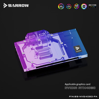Barrow CPU bloc de refroidissement par eau ARGB pour NVIDIA RTX4080 BS-NVG4080-PA carte graphique refroidisseur d'eau liquide refroidissement radiateur refroidisseur