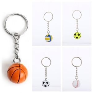 พวงกุญแจรูปทรงลูกบาสเก็ตบอล NBA ขนาดเล็ก ราคาถูก ผลิตจาก PVC สำหรับตกแต่งกระเป๋าและรถยนต์ - Product Image 2