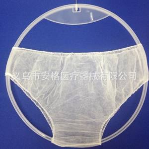 กางเกงในแบบใช้แล้วทิ้ง กางเกงอนามัย ผ้าไม่ถักทอ ระบายอากาศได้ดี แผ่นรองด้านหลังแบบคล้ายผ้า สำหรับซาวน่า การเดินทาง และการดูแลหลังคลอด - Product Image 4