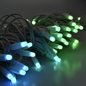 Cadena de luces LED 100L Cable de goma Cápsula Bombilla IP 67 Cadena de luz para aplicaciones comerciales al aire libre - Product Image 5