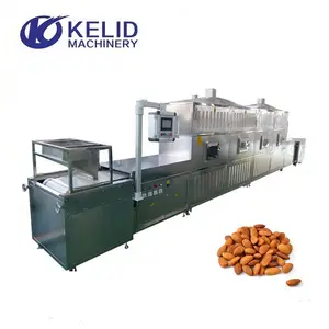 Industrial Tunnel Type Hazelnut Nuts Microwave Drying Roasting Machine Equipment