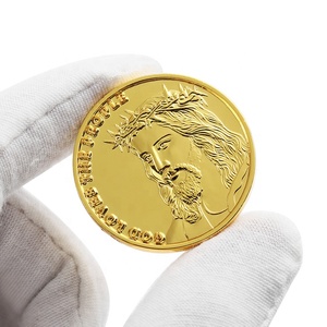 Sản xuất 3D sáng bóng mạ vàng kim loại biểu tượng Đồng Xu Kỷ Niệm tùy chỉnh - Product Image 2