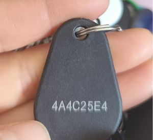 Bền <span class=keywords><strong>NFC</strong></span> N213 216 hoặc UHF RFID PPS ABS Fob Key truy cập vị trí thẻ tròn transponder - Product Image 2