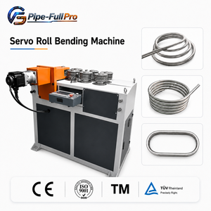 เครื่องรีดท่อทองแดง CNC อัตโนมัติ เครื่องดัดเหล็กฉาก เครื่องรีดท่อไฟฟ้า - Product Image 1