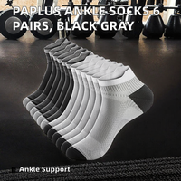Chaussettes de compression pour hommes et femmes, chaussettes de sport respirantes à soutien de la voûte plantaire, tricotées, ODM