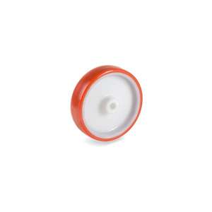 TELLURE ROTA - 601105 Roues en polyuréthane à injection, polyamide 6 largeur de roue centrale 35mm, ø 150 mm (Qté 6) - Product Image 1