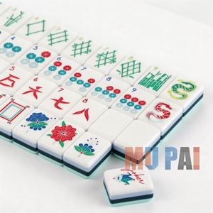 Wholesale American Mahjong <b>Set</b> Durable Acrylic/<b>Melamine</b> Material Ideal for Retail Stores Gifts Business Promotion - Product Image 1