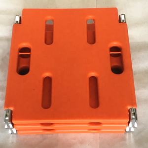 Grosir 4 lipat penyelamatan darurat mengambang sendok tandu papan belakang plastik empat lipat tulang belakang papan ambulans mobil - Product Image 4