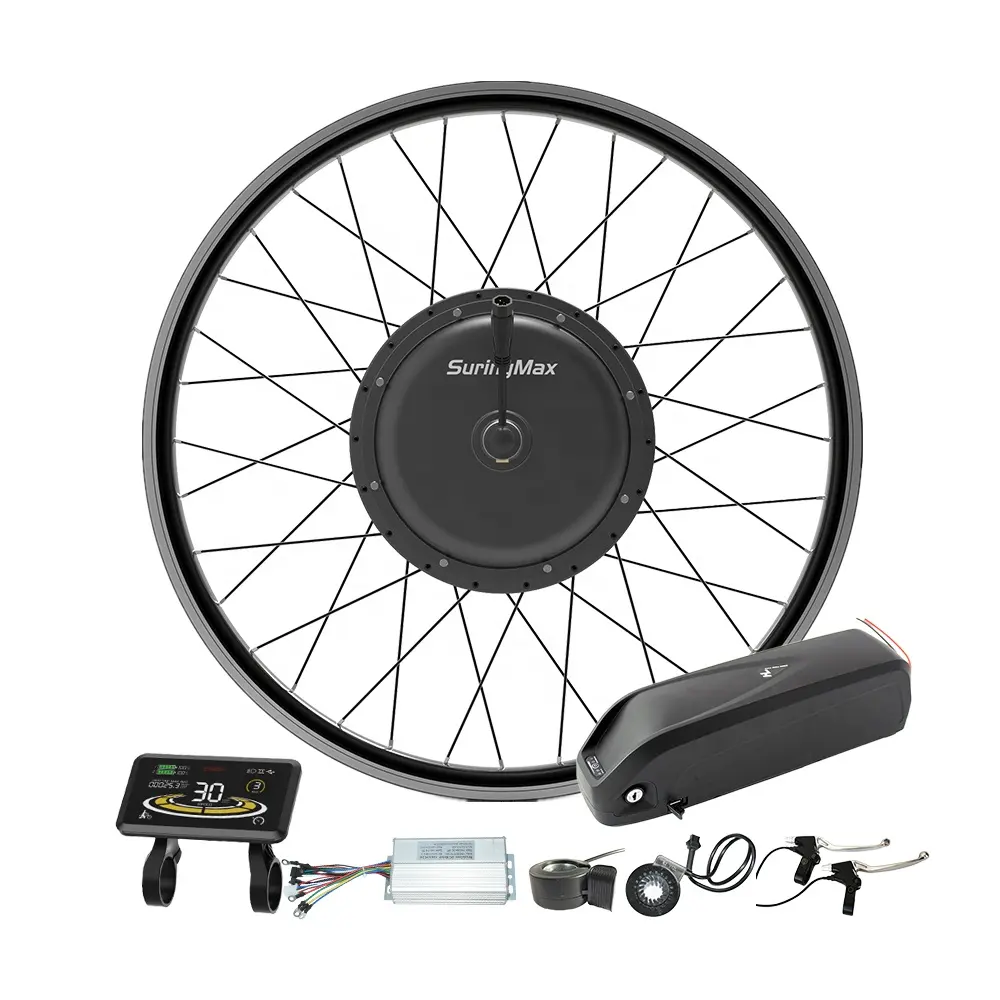 20 Inch Elektrische Bakfiets Conversie E Fiets Motor Hub 1000 W 1500 Watt Elektrische Fiets Kit Elektrische Motor Voor Fiets 1000 W