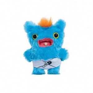 Porte-clés Monstre Mignon et Tendance, en Peluche Super Douce Rembourrée de Coton PP, Type Ours, avec Grandes Dents et Aspect Moche, Brodé, pour le Soulagement du Stress - Product Image 5