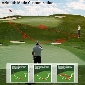 Sndway ليزر range finder oyard جولف متر 6X طويل المدى ليزر نبض الأشعة تحت الحمراء أدوات قياس للجولف - Product Image 6