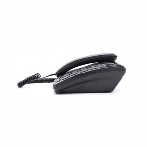 Téléphone filaire classique à gros boutons avec 2 groupes de touches mémoire à une <span class=keywords><strong>touche</strong></span> et identification de l'appelant pour personnes malvoyantes et personnes âgées - Product Image 5