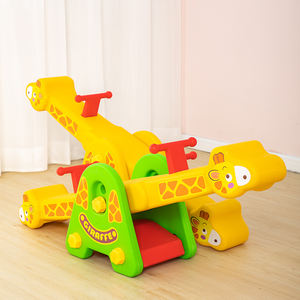 Gros <span class=keywords><strong>girafe</strong></span> <span class=keywords><strong>bascule</strong></span> maternelle enfants jouets d'intérieur fabricant - Product Image 2