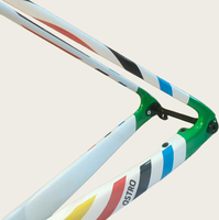 JFU OEM - Piezas de Bicicleta de Carretera de Alto Rendimiento con Frenos de Disco de Fibra de Carbono 700C para Cervelo Pinarello. Colnago. Cañón. Factor.Scott