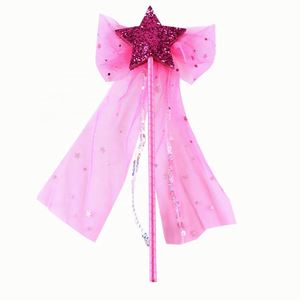 Varita de estrella con purpurina para niñas, varita mágica de princesa para fiesta, accesorios de Cosplay de princesa - Product Image 4