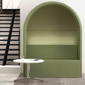 Moderne Optioneel Materiaal Bezoeker Nieuwe Model Receptie Gast Sofa Sets Kantoor Sofa Pod Openbare Zitplaatsen